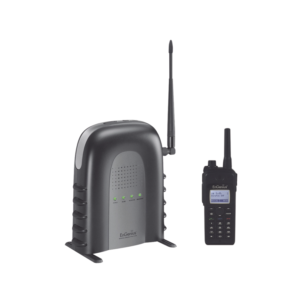Sistema Telefónico de Largo Alcance de Una Sola Línea,Incluye Teléfono con Banda UHF Compatible con Sistema PRO / Hasta 23000 m² en Almacenes / Hasta 12 km² en Granjas/ Hasta 12 pisos de penetración en edificios