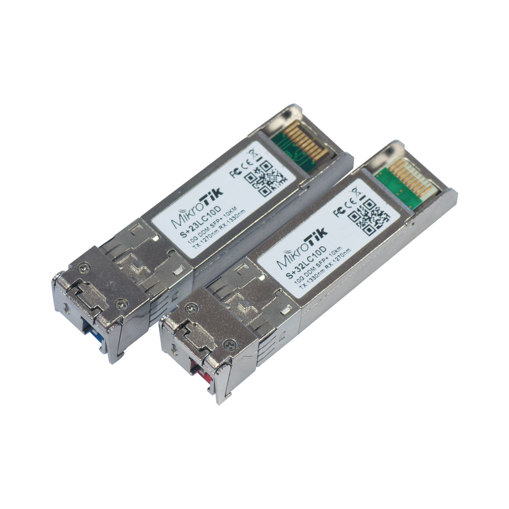 Transceptores MiniGbic SFP+ 10G LC Sencillo para fibra Mono Modo 10 km