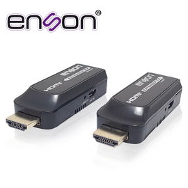 EXTENSOR HDMI ENSON ENS-HDMIE50 HASTA 50MTS DE TRANSMISION FULL HD 1080P@60HZ POR CABLE UTP CAT6/CAT6A/CAT7 DISEÑO MINIMALISTA EXTENSOR HDMI ENSON ENS-HDMIE50 HASTA 50MTS DE TRANSMISION FULL HD 1080P@60HZ POR CABLE UTP CAT6/CAT6A/CAT7 DISEÑO MINIMALISTA