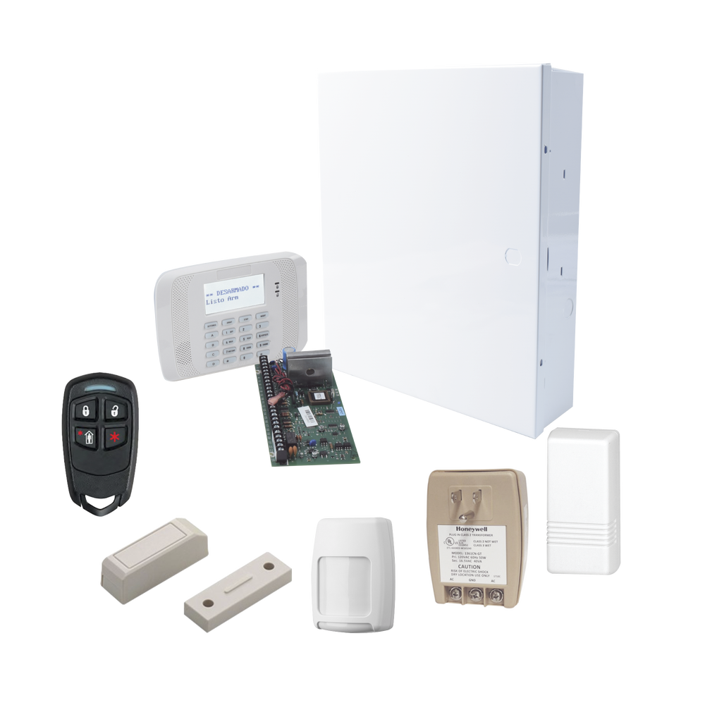 Theft Alarm System VISTA48LA with Wireless Sensors and Alphanumeric Keypad with Wireless Receiver