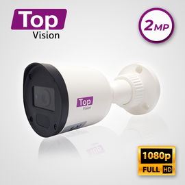 CAM HD BULLET TOPVISION TCB120 AHD / TVI / CVI / SD / 2MP-1080P / 3.6MM / 20M IR / COC / PLÁSTICA / IP66 / 12VCD