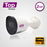 CAM HD BULLET TOPVISION TCB120 AHD / TVI / CVI / SD / 2MP-1080P / 3.6MM / 20M IR / COC / PLÁSTICA / IP66 / 12VCD