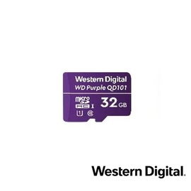 TARJETA MICROSD SERIE WD PURPLE 32GB WDD032G1P0C CLASE 10 U1 SOBRE ESCRITURA DE HASTA 16 TBW ESPECIAL PARA VIDEOVIGILANCIA