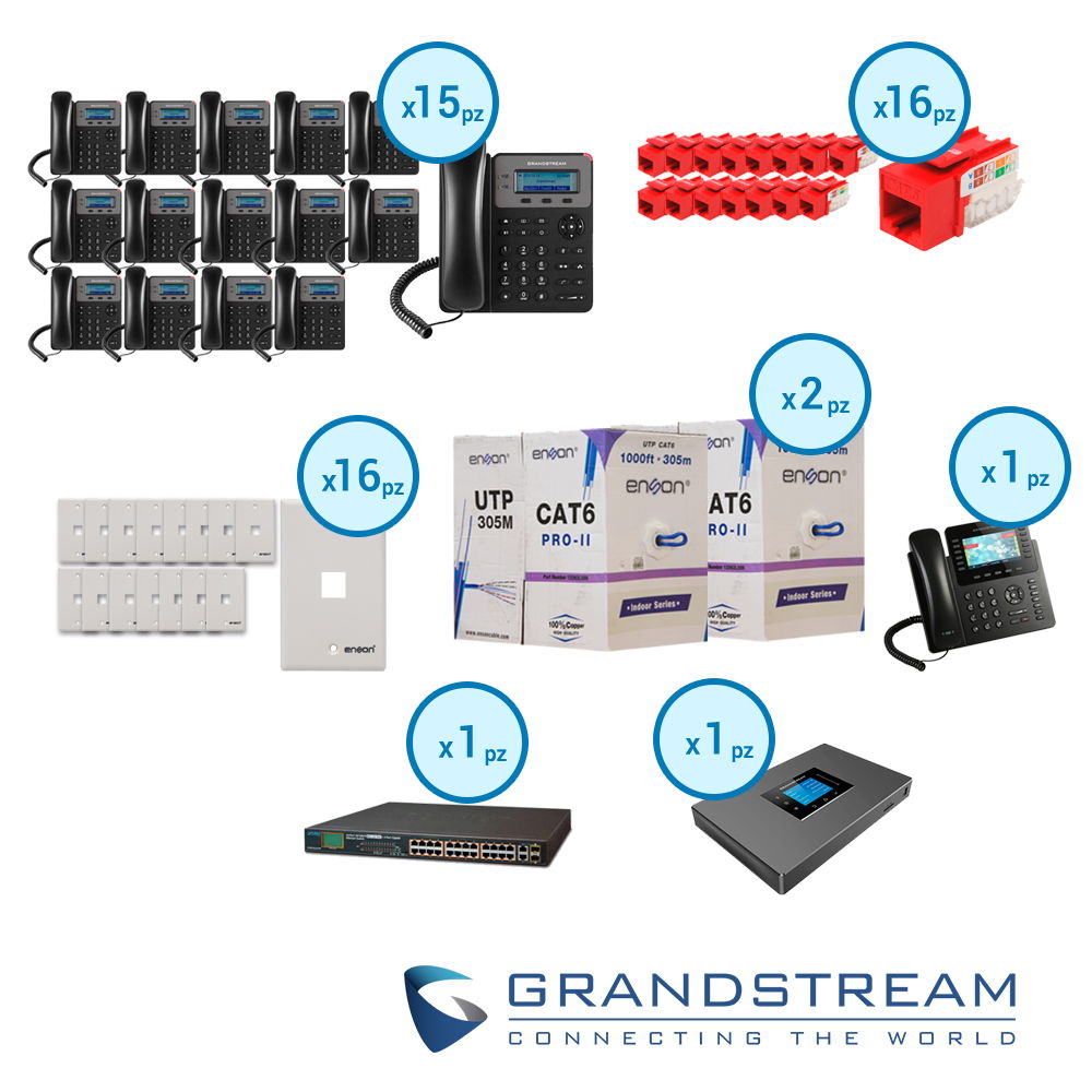 KIT DE TELEFONIA IP