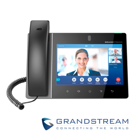 VIDEO-TELEFONO IP MULTIMEDIA GRANDSTREAM GXV3380, ANDROID 7, PANTALLA TACTIL A COLOR 8p, CAMARA 2MP, 16 CUENTAS SIP, BLUETOOTH, WIFI DOBLE BANDA, USB, SD, HDMI, 3.5mm, RJ9, PoE, AUDIO HD, 2 PUERTOS GEth