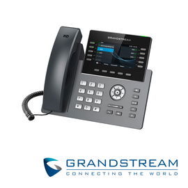 TELEFONO IP HD GRADO CARRIER GRANDSTREAM GRP2615, 5 CUENTAS SIP, 10 LINEAS, 10 TECLAS MULTI FUNCION, PANTALLA LCD DE 3.5, 2XGIGAETH, PLACA FRONTAL INTERCAMBIABLE, SOPORTA POE 802.3AF, WIFI DUALBAND AC, BLUETOOTH, INCLUYE ADAPTADOR 12V