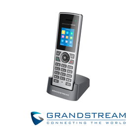 TELEFONO VOIP INALAMBRICO DECT GRANDSTREAM DP722, SE ENLAZA CON LA ESTACIONES BASE DP750/DP752 CON ALCANCE 350/50MTS EXTERIOR/INTERIOR, PANTALLA LCD 1.8'' A COLOR, HASTA 10 LINEAS, INCLUYE ADAPTADOR MICRO-USB 5VDC, BASE, CLIP CINTURON Y 2 BATERIAS