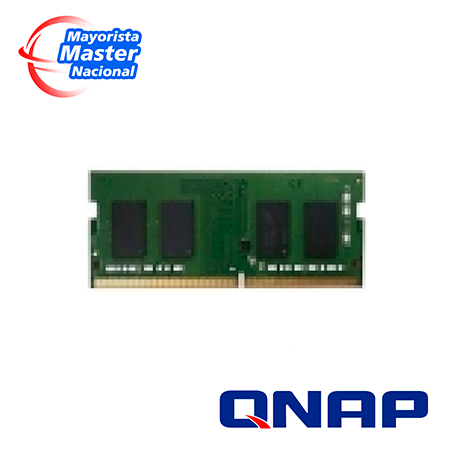 MODULO RAM QNAP RAM-4GDR4T0-SO-2666 4GB DDR4-2666, SO-DIMM, 260 PIN, T0 VERSION
