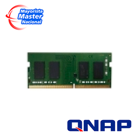 MODULO RAM QNAP RAM-4GDR4T0-SO-2666 4GB DDR4-2666, SO-DIMM, 260 PIN, T0 VERSION