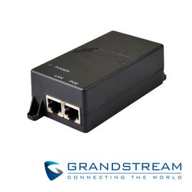 INYECTOR POE GRANDSTREAM G072-480-050, 48VDC 0.5A (24W) GIGABIT ETHERNET PARA SERIES GWN, GXP, GDS Y GXV DE GRANSDTREAM. ENTRADA: 100-240VAC 50/60HZ 0.75A MAX. PINES +(4,5) -(7,8). INCLUYE CABLE AC INYECTOR POE GRANDSTREAM G072-480-050, 48VDC 0.5A (24W) GIGABIT ETHERNET PARA SERIES GWN, GXP, GDS Y GXV DE GRANSDTREAM. ENTRADA: 100-240VAC 50/60HZ 0.75A MAX. PINES +(4,5) -(7,8). INCLUYE CABLE AC