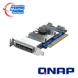 TARJETA DE EXPANCION NAP QXP-1620S-B3616W 4-port miniSAS HD host bus adapter, Broadcom Mercator SAS3616W, PCIe 3.0 x 16 for TL SAS JBOD series