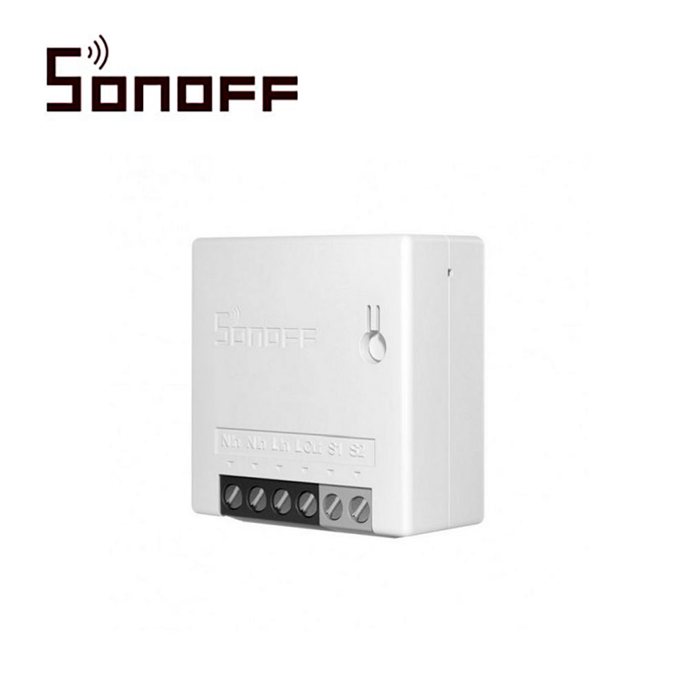 APAGADOR DE PARED INWALL ON/OFF SONOFF MINIR2 SMART INALAMBRICO WIFI PARA SOLUCION DE SMART HOME CON TEMPORIZADOR PARA IOS Y ANDROID COMPATIBLE CON ALEXA/GOOGLE HOME/IFTTT 1CH WIFI 2.4GHZ RF 433 PUEDE SER ACTIVADO POR CONTACTO SECO APAGADOR DE PARED INWALL ON/OFF SONOFF MINIR2 SMART INALAMBRICO WIFI PARA SOLUCION DE SMART HOME CON TEMPORIZADOR PARA IOS Y ANDROID COMPATIBLE CON ALEXA/GOOGLE HOME/IFTTT 1CH WIFI 2.4GHZ RF 433 PUEDE SER ACTIVADO POR CONTACTO SECO