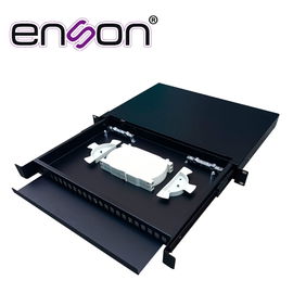 DISTRIBUIDOR DE FIBRA OPTICA ENSON ENS-ODF8002 CONECTORES TIPO SC APC 1 UNIDAD DE RACK USO INTERIOR DISTRIBUIDOR DE FIBRA OPTICA ENSON ENS-ODF8002 CONECTORES TIPO SC APC 1 UNIDAD DE RACK USO INTERIOR
