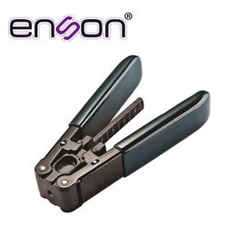 PELADOR DE CABLE DROP ENSON ENS-FTTHFDOCS  FABRICADO EN ACERO CON MANGO DESLIZANTE DE PVC