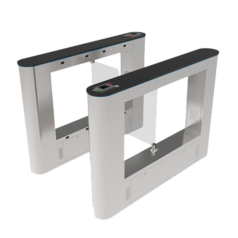 Swing Barrier Turnstile for Additional Lane with RFID and Fingeprint READER