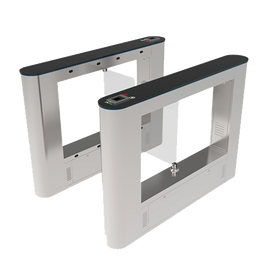 Swing Barrier Turnstile for Additional Lane with RFID and Fingeprint READER