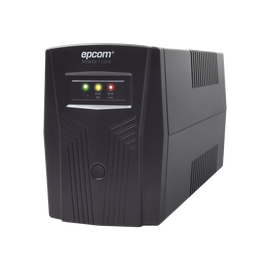UPS de 600VA/360W / Topología Línea Interactiva / Entrada y Salida 120 Vca / Regulador de Voltaje AVR 80-150 Vca / Clavija NEMA 5-15P / 4 Tomas NEMA 5-15R