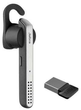 Jabra Stealth UC Auriculares Inalámbrico gancho de oreja, Dentro de oído Llamadas/Música MicroUSB Bluetooth Negro