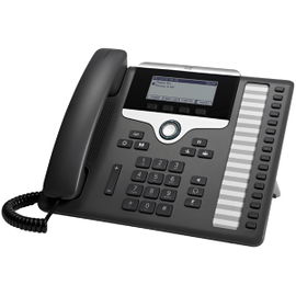 Cisco 7861 teléfono IP Negro, Plata 16 líneas LCD