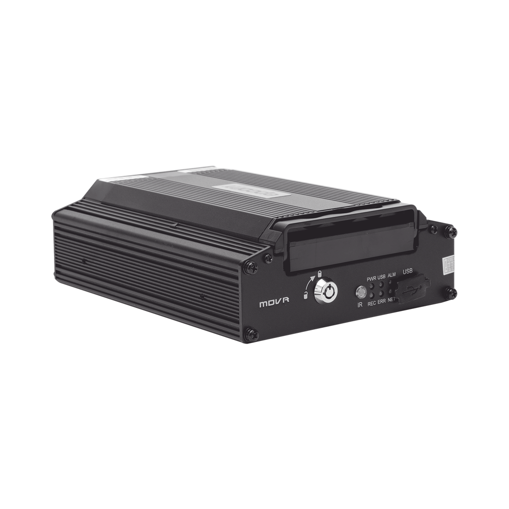 (NUBE EPCOMGPS) DVR móvil tribrido / almacenamiento en HDD / 4 canales AHD hasta 2MP + 1 canal IP hasta 2MP / compresión de vídeo H.265