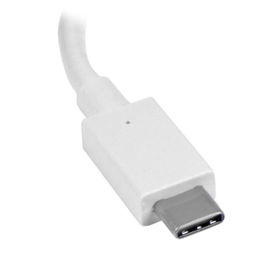 StarTech.com Adaptador Gráfico USB-C a HDMI - Conversor de Vídeo USB 3.1 Type-C a HDMI - Blanco StarTech.com Adaptador Gráfico USB-C a HDMI - Conversor de Vídeo USB 3.1 Type-C a HDMI - Blanco