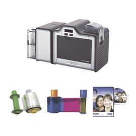 Kit Impresora Retransferencia HDP5000/ Doble Lado/ Incluye Ribbon, Film y Software/ 3 Años Garantía