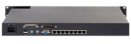 APC KVM0108A interruptor KVM Montaje en rack Negro