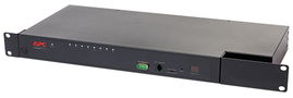 APC KVM0108A interruptor KVM Montaje en rack Negro