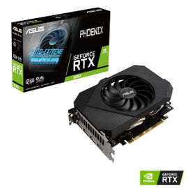 ASUS PH-RTX3060-12G-V2 - Tarjeta gráfica - GF RTX 3060 - 12 GB GDDR6 - PCIe 4.0 - HDMI, 3 x DisplayPort ASUS PH-RTX3060-12G-V2 - Tarjeta gráfica - GF RTX 3060 - 12 GB GDDR6 - PCIe 4.0 - HDMI, 3 x DisplayPort