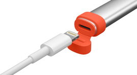 Logitech Crayon lápiz digital 20 g Naranja, Plata Logitech Crayon lápiz digital 20 g Naranja, Plata