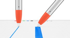 Logitech Crayon lápiz digital 20 g Naranja, Plata Logitech Crayon lápiz digital 20 g Naranja, Plata