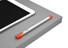 Logitech Crayon lápiz digital 20 g Naranja, Plata Logitech Crayon lápiz digital 20 g Naranja, Plata