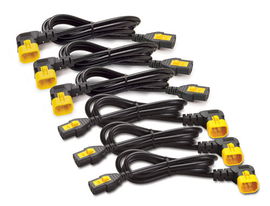 APC AP8702R-NA cable de transmisión Negro, Amarillo 0,61 m