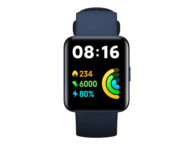 Xiaomi Redmi Watch 2 Lite - Azul - reloj inteligente con correa - tamaño de la muñeca: 140-210 mm - pantalla luminosa 1.55