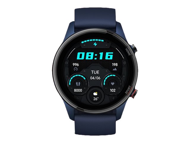 Xiaomi Mi Watch - Azul marino - reloj inteligente con correa - TPU - azul marino - tamaño de la muñeca: 130-220 mm - pantalla luminosa 1.39 Xiaomi Mi Watch - Azul marino - reloj inteligente con correa - TPU - azul marino - tamaño de la muñeca: 130-220 mm - pantalla luminosa 1.39