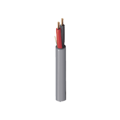 Bobina de 305 metros de cable / 2 x 16 AWG / Color Gris / Para aplicaciones multi propósito, seguridad, control de acceso, audio.