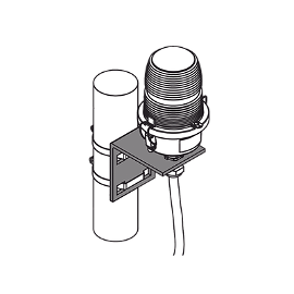 Herraje para Montaje de  Lámpara de Obstrucción OL1-VLED y OL2-VLED.