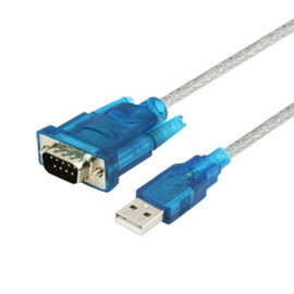 Cable convertidor de USB a Serial DB9 3 Metros Marca XTECH 