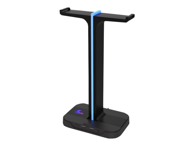 Stand para audífonos RGB Xtech - 2 USB ports - Yurei