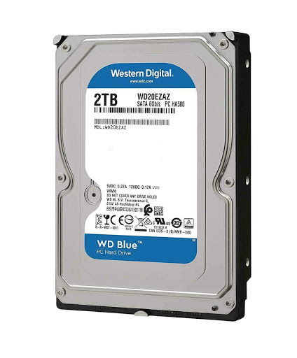 Disco Duro Interno - 2TB - WD Blue - SATA 6Gb/S - 5400 Rpm - Búfer: 256 MB Disco Duro Interno - 2TB - WD Blue - SATA 6Gb/S - 5400 Rpm - Búfer: 256 MB