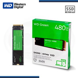 Unidad de Estado Solido - SSD WD GREEN - 480GB M.2