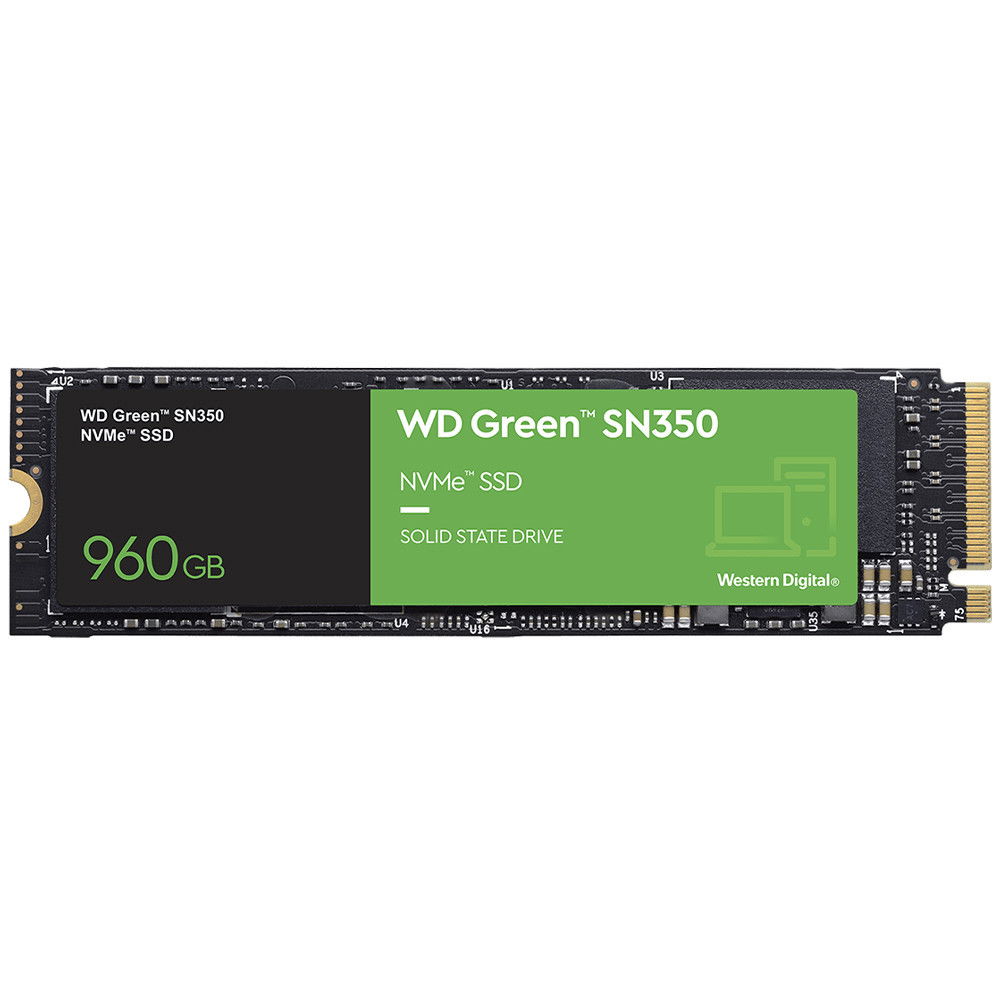 Unidad de estado sólido WD Green SN350 NVMe SSD interna - Gen3 PCIe, M.2 2280, hasta 2.400 MB/s Unidad de estado sólido WD Green SN350 NVMe SSD interna - Gen3 PCIe, M.2 2280, hasta 2.400 MB/s