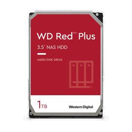 Disco Duro para NAS Western Digital WD Red 3.5'' de 1 a 8 Bahías, 1TB, SATA III, 6 Gbit/s, 64MB Cache
