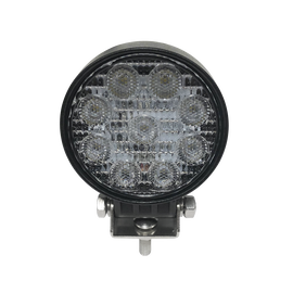 Luz de trabajo ultrabrillante, 9 LED, 1500 lumen, 12-24 VCD