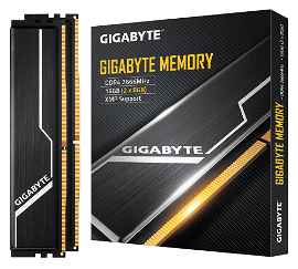 Gigabyte - DDR4 - kit - 16 GB: 2 x 8 GB - DIMM de 288 contactos - 2666 MHz / PC4-21300 - CL16 - 1.2 V - sin búfer - no ECC - negro