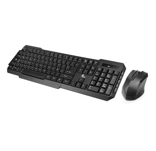 Combo teclado y mouse Wireless Xtech - XTK-309S - 1 año de garantía Combo teclado y mouse Wireless Xtech - XTK-309S - 1 año de garantía