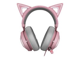 Audífonos Gamers Razer Kraken Kitty - Quartz - Cableado - USB