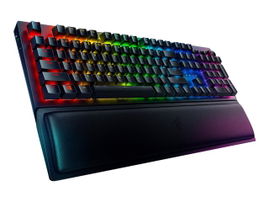 Teclado Razer BlackWidow V3 Pro - Bluetooth, 2.4 GHz, USB-C - EE. UU. - Interruptor: Razer Green