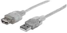 CABLE MANHATTAN USB 2.0 AM-FM 15FT/4.5M EXT.