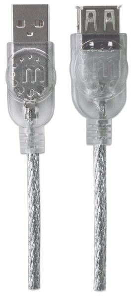 CABLE MANHATTAN USB 2.0 AM-FM 15FT/4.5M EXT.